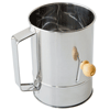 Stainless Steel Hand Crank Sifter - 4 Cup