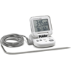 Polder Classic Digital Cooking Thermometer w/probe -White