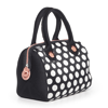 Built Uptown Lunch Tote Big Dot Black and White